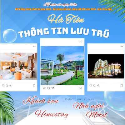 Thông Tin Lưu Trú Tại Hà Tiên Dịp Lễ Giỗ Tổ Hùng Vương Và 30/4 - 01/5